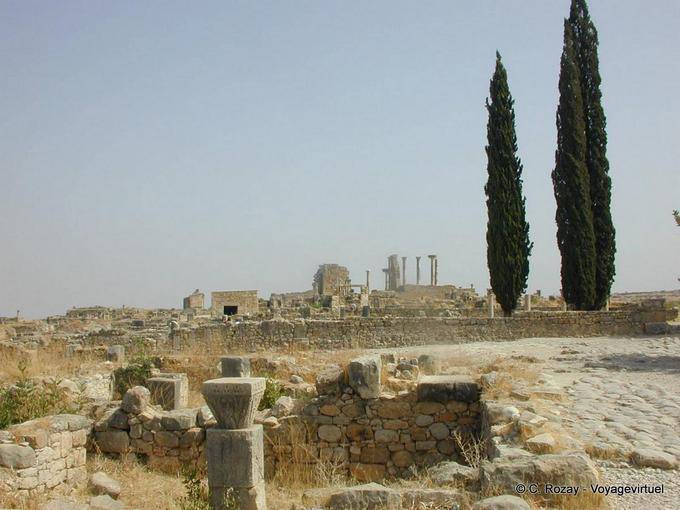 Volubilis römischen Ruinen - Marokko