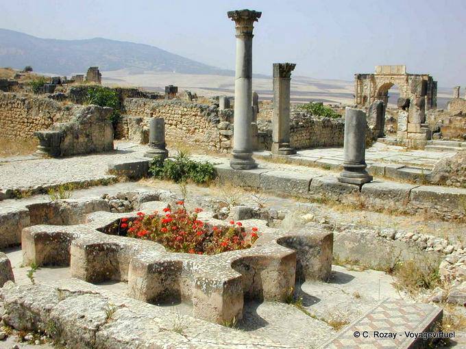 Haus der Nereiden, Volubilis - Marokko