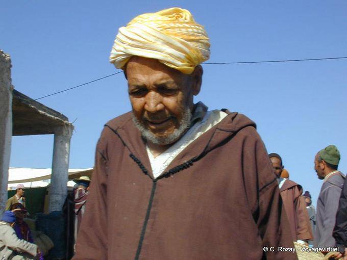 Mann in der Berber-Markt, nach Essaouira - Marokko