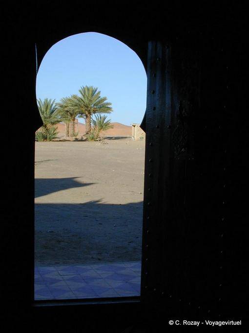 Maurischen Öffnung, Merzouga, Kasbah Tombouctou - Marokko