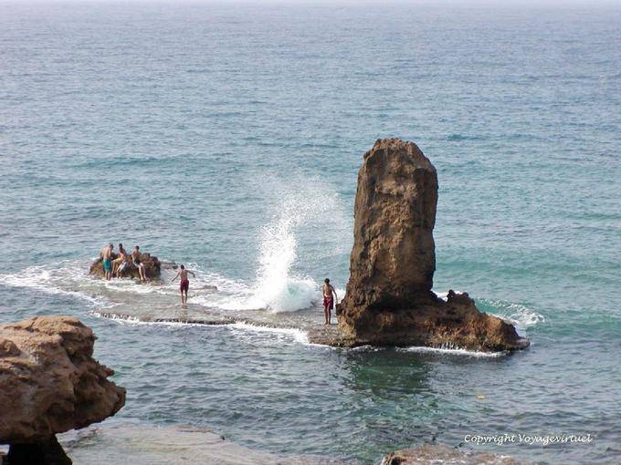 Schaukeln Gebläse Rmod Ixdain Strand, Cebadilla Al Hoceima - Marokko