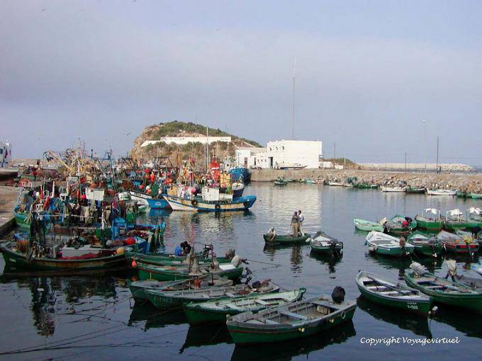 Der Fischerhafen von Al Hoceima - Marokko