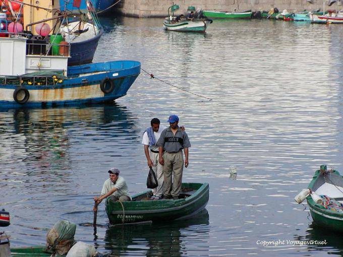 Zurück zu den Fischern im Hafen, Al Hoceima - Marokko