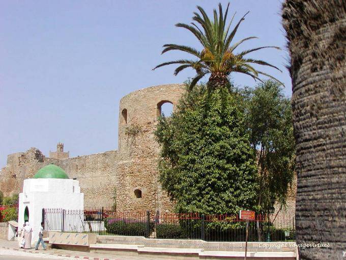 Die portugiesische Festung, Bab El Homar und einem Marabout, Asilah - Marokko