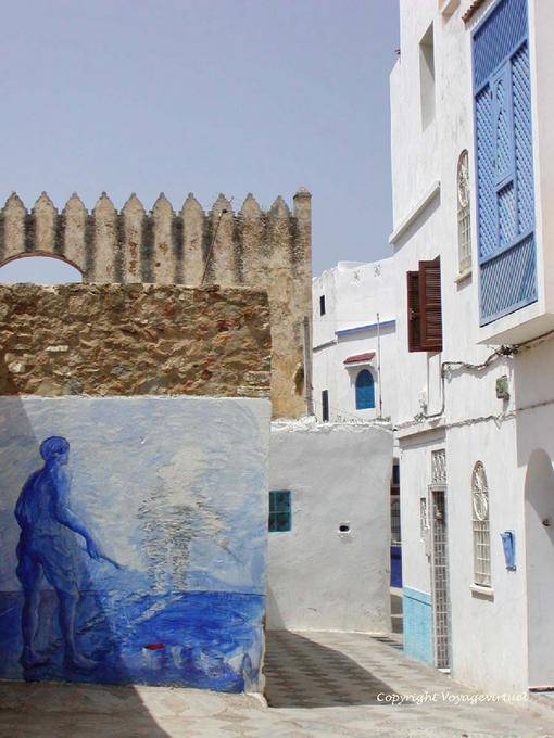 Wandmalerei, Asilah - Marokko