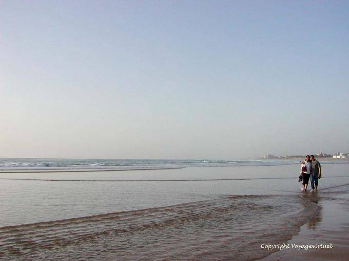 Ein Strand in Asilah - Marokko