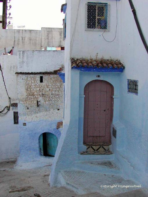 Im Labyrinth der Ansar Nachbarschaft, Chefchaouen - Marokko