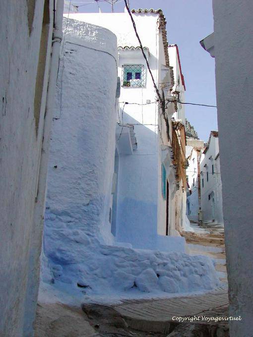 Um den hohen Ansar Nachbarschaft Chefchaouen - Marokko