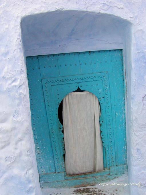 Tür zu segeln, Chefchaouen - Marokko