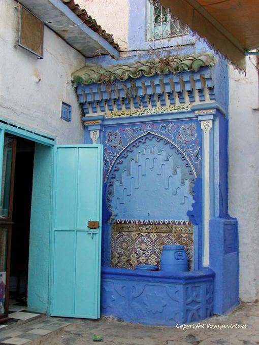 El Madine El Saliha, Brunnen Chefchaouen - Marokko
