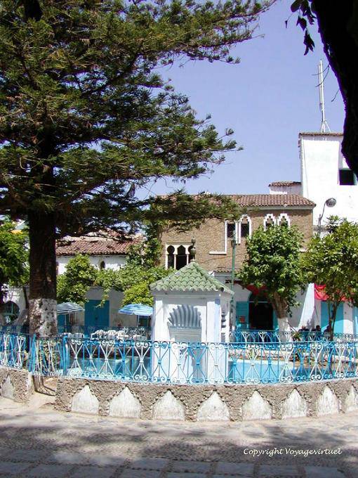 Chefchaouen, auf dem Place Outa el Hamman - Marokko