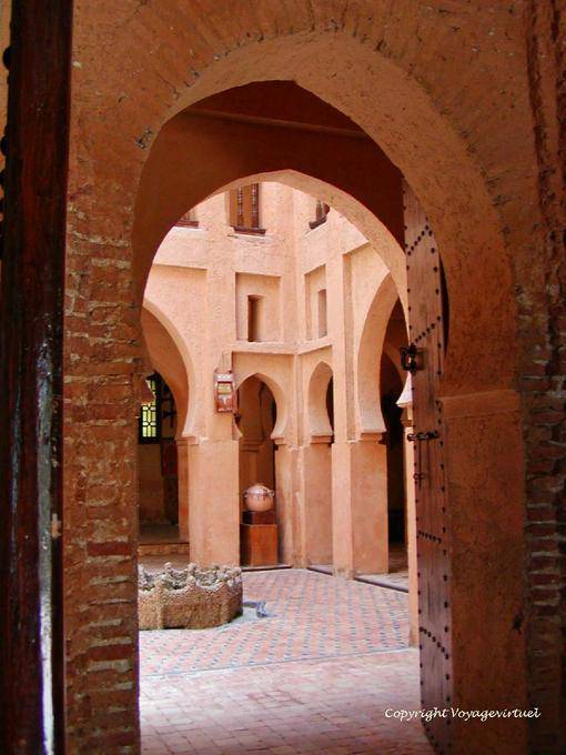Patio in der Kasbah, Chefchaouen - Marokko