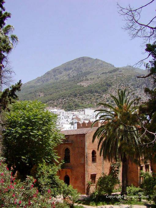 Die Jebel Kelaa und Meggou Berge Blick von den Gärten der Kasbah, Chefchaouen - Marokko