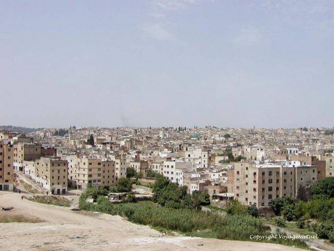 Blick auf die Stadt von Fez - Marokko