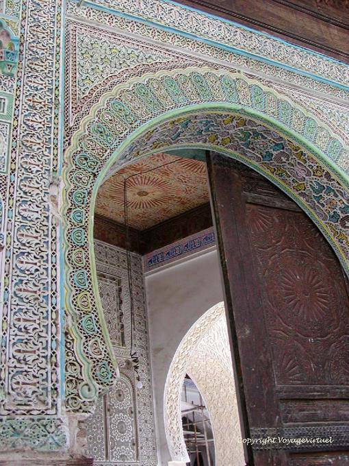 Architektur Spitze Almoraviden und Almohaden Kunst, Fez - Marokko