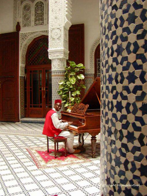 Das Riad Pianist, Fes - Marokko