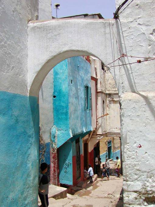 Alley und Kinder Spiele, Medina Larache - Marokko