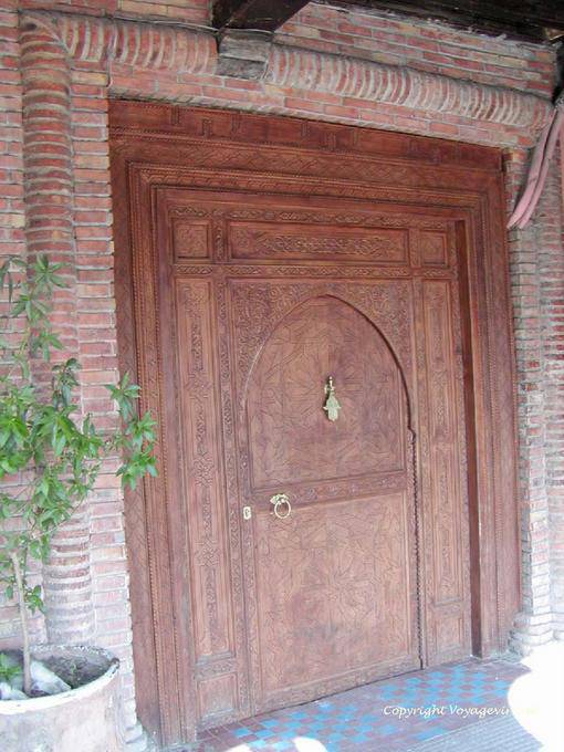 Cedar Tür, Marrakesch - Marokko