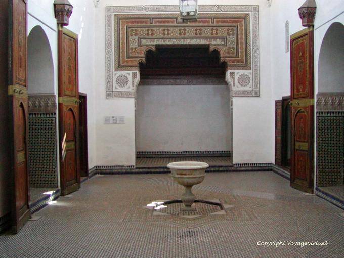 Die Privatwohnung des edlen Frau Lalla Zineb, Bahia Palast, Marrakesch - Marokko