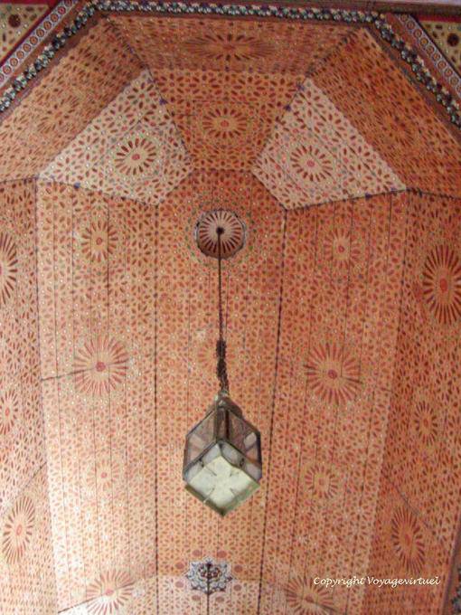 Decken Pointillismus, Bahia Palast, Marrakesch - Marokko