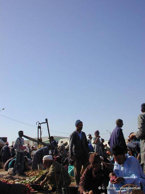Essaouira, Berber-Markt, eines Mannes Geschäft - Marokko