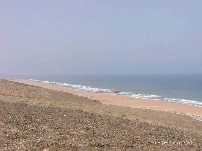 Ein Strand zwischen El Jadida und Oualidia - Marokko