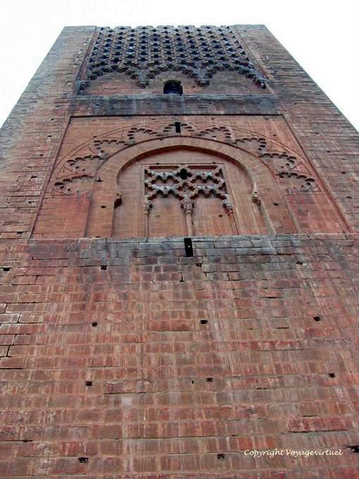 Konzentrieren Sie sich auf der einen Seite der Hassan-Turm, Rabat - Marokko