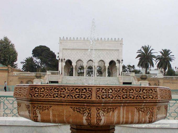 Rabat, um das Mausoleum Mohamed V - Marokko