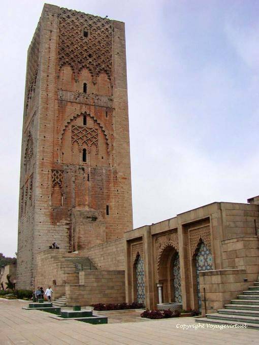 Hassan-Turm, dem zwölften Jahrhundert, Rabat - Marokko