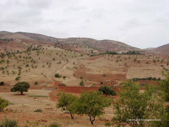 Zwischen Jbala und Riyafa, Rif Landschaft - Marokko