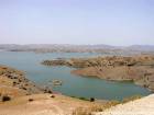 Lago Bin El Ouidane (سد بين الودان), Marokko.