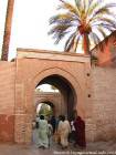 Passage in die Koutoubia, Marrakesch, Marokko.