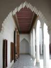 Gallery of Little Court, Bahia Palast, Marrakesch, Marokko.