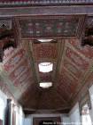 Bemalte Decke der Ratssaal, Bahia Palast, Marrakesch, Marokko.