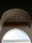 Verzierung der Bahia Palast, Marrakesch, Marokko.