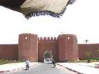 Türen, Wände und Wälle, Marrakesch, Marokko.