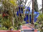 Blau-Museum, alte Werkstatt von Jacques Majorelle, Marrakesch, Marokko.