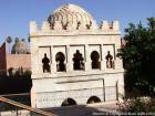 Qoubba Almoravid Koubba oder Ba'Adiyn, Marrakesch, Marokko.
