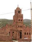 Maurischen Moschee Stein Ourika Richtung Aghbalou Taljerft, Marokko.