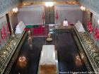 Die Grabkammer von Sultan Mohammed Ben Youssef, Mausoleum Mohammed V., Rabat, Marokko.