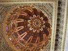 Dome-Zeder Atlas Golden Leaf und lackiert Mahagoni, Mausoleum Mohamed V, Rabat, Marokko.