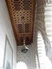 Decke der Eingang zum Mausoleum Mohammed V, Rabat, Marokko.