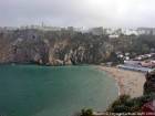 Blick auf die Stadt und Quemado Strand, Al Hoceima, Marokko.