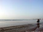 Ein Strand in Asilah, Marokko.