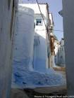 Um den hohen Ansar Nachbarschaft Chefchaouen, Marokko.