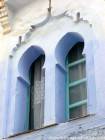 Maurischen Fenstern, Architektur, Chefchaouen, Marokko.