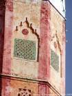 Detail der Minarett der Großen Moschee von Chefchaouen, Marokko.
