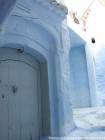 Tür Ästhetik, Medina, Chefchaouen, Marokko.