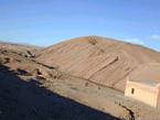 Ait Benhaddou, geologischen Formationen, Marokko.