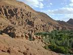 Rocks Jebel Sagho, Dades, Marokko.